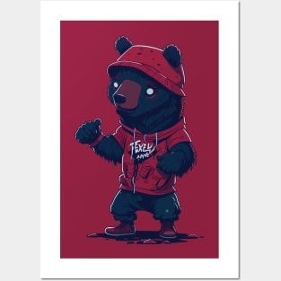 Funny Dancing Bear Posters and Art